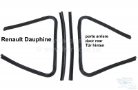 renault decoratieve sierlijsten dauphine rubberset driehoekig raam voor beide achterdeuren geschikt P87772 - Bild 1