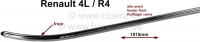 renault decoratieve sierlijsten r4 sierlijst gemaakt van gepolijst roestvrij staal voorspatbord P88115 - Bild 1