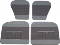 renault deurpanelen dauphine set 4 stuks kleur grijze stof ecorce gris met kaartvak P88208 - Bild 1
