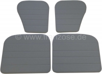 renault deurpanelen dauphine set 4 stuks kleur kunstleer grijs geschikt voor P88204 - Bild 1