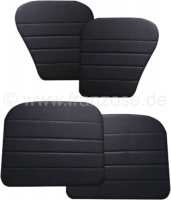 renault deurpanelen dauphine set 4 stuks kleur zwart kunstleer geschikt voor P88206 - Bild 1