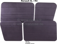 renault deurpanelen r4 portierpanelen 4 stuks kunstleer zwart voor achter hebben P88223 - Bild 1