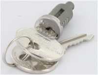 Renault - R4, slotcilinder (1 stuk) met 2x sleutels. Geschikt voor Renault R4. Deur voor links + rec