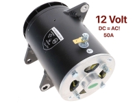 Renault - 4CV/Dauphine, Floride.... Gelijkstroom dynamo (13mm V-snaar breedte). Geschikt voor Renaul