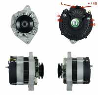 Alle - Dynamo Renault R4 (motor: Billancourt, 845cc), met geïntegreerde dynamo regulator (in rui