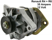 renault dynamo onderdelen r4 r6 met dynamoregelaar 12 volt 35 amp re inbouwpositie P82660 - Bild 1