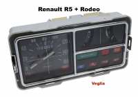 renault elektronica dashboard r5 instrumentenpaneel snelheidsmeter met extra instrumenten veglia versie geschikt voor eerste P85447 - Bild 1