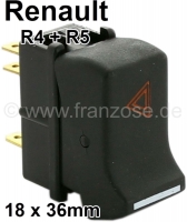 renault elektronica dashboard tuimelschakelaar voor het waarschuwingsknipperlicht geschikt P85043 - Bild 1