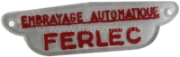 renault embleme 4cv embleem ferlec voor versnellingsbak geschikt breedte 128mm P87743 - Bild 1