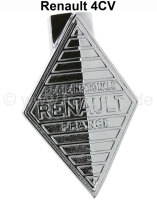 renault embleme 4cv embleem voorgrille eerste serie geschikt voor volledig gemaakt van P87736 - Bild 1
