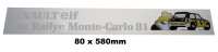 renault embleme achterraamsticker elf 1 serie monte carlo 81 geschikt voor r5 P87393 - Bild 1