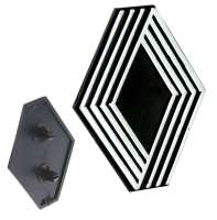 Renault - Renault embleem, universeel. Afmeting: 62 x 50mm. Materiaal: kunststof.