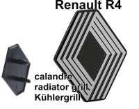 renault embleme r4 embleem voor kunststof radiatorrooster geschikt P87802 - Bild 1