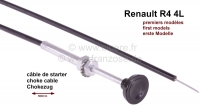 renault gasklepbediening gaskabels choke chokekabel r4 eerste modellen lengte 560 mm nr P82929 - Bild 1