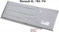 renault gelaste carrosseriedelen r4 motorschutbord reparatiepaneel rechtsonder geschikt voor P87894 - Bild 1
