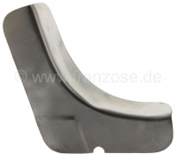 R4, reparatiepaneel rechts, voor de onderste hoek, overgang dorpel naar de