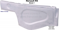 renault gelaste carrosseriedelen r5 chassisplaat rechtsvoor onder het spatbord 1 serie P87592 - Bild 1
