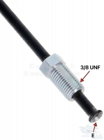 Renault - R4, remleidingset. Geschikt voor Renault R4, vanaf modeljaar 1971. 6 leidingen. 