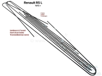 renault geprefabriceerde remleidingen r5 remleidingset geschikt voor r5l met trommelremmen P84210 - Bild 1