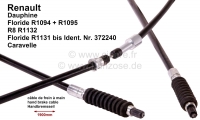 renault handremkabels handremkabel trommelrem geschikt voor dauphine floride r1094 r1095 r8 P84345 - Bild 1