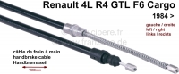renault handremkabels r4 handremkabel achter links rechts montage stuk geschikt voor 4 P84116 - Bild 1