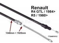 renault handremkabels r4 handremkabel achter links rechts stuk geschikt voor 4 P84115 - Bild 1