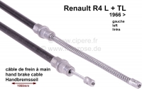 renault handremkabels r4 handremkabel links geschikt voor l tl vanaf modeljaar 1966 P84103 - Bild 1