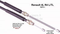 renault handremkabels r4 handremkabel rechtsachter geschikt voor l tl vanaf modeljaar P84105 - Bild 1