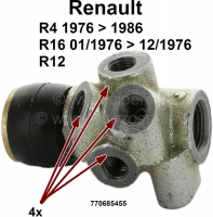 renault hoofdremcilinder r4 r16 r12 remkrachtregelaar 4x 3 8x24unf remleidingaansluitingen geschikt P84076 - Bild 1