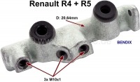 renault hoofdremcilinder r4 remsysteem met twee circuits bendix P84075 - Bild 1