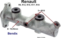renault hoofdremcilinder r5 r12 r15 r17 r18 remsysteem bendix zuiger diameter 19 P84274 - Bild 1