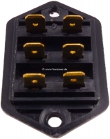 Renault - Elektrische connector (zekering). Geschikt voor Renault R4, R8, R10, R12, R16. Of. Nr. 77.