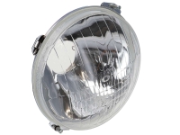 Renault - 4CV, koplamp. Geschikt voor Bilux lamp. Reproductie uit Europa. Geschikt voor Renault 4CV.