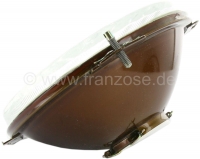 Renault - R4, ronde koplamp, zonder parkeerlicht. Concaaf (glas naar binnen gebogen). Lamphouder: Bi