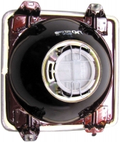 Renault - R6, koplamp rechtsvoor, Bilux-uitvoering. Geschikt voor Renault R6. Origineel CIBIE.