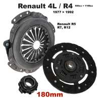 renault koppeling compleet geschikt voor r4 956cc 1108cc van 1977 tot 1992 r1128 P82092 - Bild 1