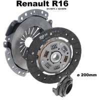 renault koppeling complete geschikt voor r16 motor 843 01 diameter 200mm bouwjaar P81130 - Bild 1