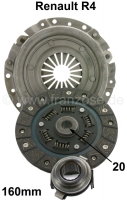 renault koppeling complete geschikt voor r4 852ccm 1108ccm 20 tanden 160mm P82091 - Bild 1