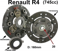 renault koppeling complete geschikt voor r4 met 745cc motor uit jaren zeventig P82689 - Bild 1