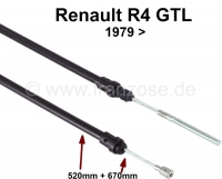 renault koppelingskabels koppelingskabel 4 gtl f6 ge nstalleerd vanaf bouwjaar 1979 520mm P82102 - Bild 1