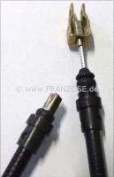 Alle - Koppelingskabel Renault 4 L, TL, F4. Vanaf modeljaar 1973. 975mm doorvoer. Totale lengte: 