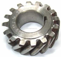Alle - 4CV/Dauphine/Floride/Juvaquatre. Krukas tandwiel (staal). 16 tanden. Binnendiameter: 25mm.