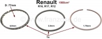 renault krukas nokkenas zuiger r16 r12 zuigerveren voor 1 geschikt P80057 - Bild 1
