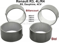 renault krukas nokkenas zuiger r4 4cv dauphine r5 drijfstanglager complete set afmeting standaard P81026 - Bild 1