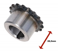 Sonstige-Citroen - R4/R5/R8/R10, krukas tandwiel, 17 tanden, geschikt voor Renault R4, R5, R8, R10. Motoren 9