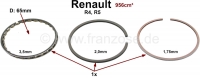 renault krukas nokkenas zuiger r4 r5 zuigerveren voor 1 geschikt boring P81025 - Bild 1