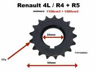 renault krukas nokkenas zuiger r4r5 tandwiel geschikt voor r4 r5 motoren 1108ccm 1289ccm P81657 - Bild 1