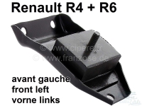 Renault - R4, motorsteun, linksvoor. Geschikt voor Renault R4 (R1123, R1126, R1129, R2106, R2391, R2