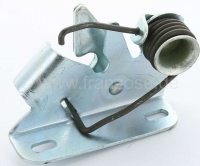 Renault - R4, motorkapslot (grendel), 1 versie. De bevestigingsschroeven zitten recht boven elkaar. 