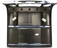 Renault - R4, motorkap, voor hoekige richtingaanwijzers. De motorkap heeft een ventilatierooster ond